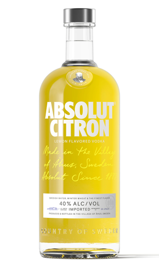 Absolut Vodka Citron 750ml - Crisp Citrus Flavor for Cocktails