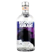 Absolut Vodka Kurant 750ml - Smooth Blackcurrant Flavor Experience