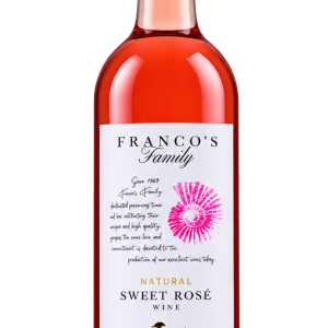 Franco’s Sweet Rose Wine 750ml – Refreshingly Delicious Delight