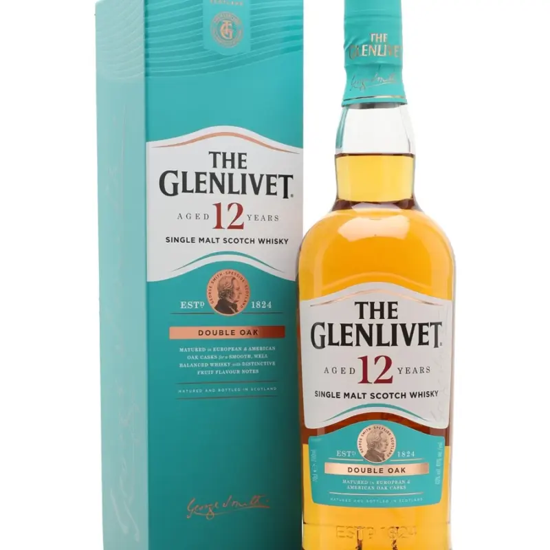 The Glenlivet 12 Year Old Single Malt Scotch Whisky 700ml