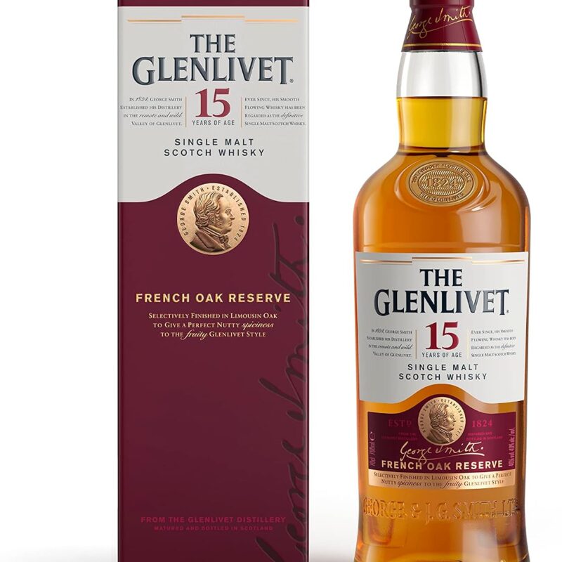 The Glenlivet 15 Year Old Single Malt Scotch Whisky 700ml