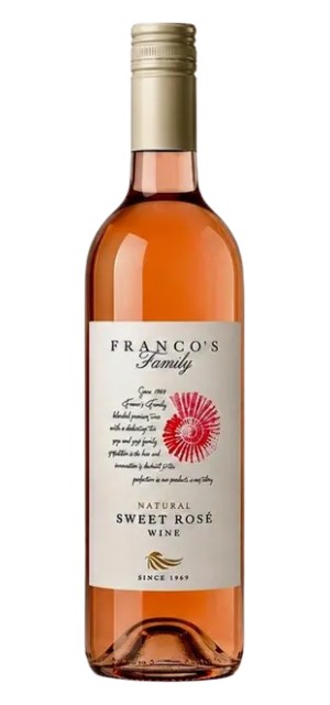 Franco's Sweet Rose Wine 750ml